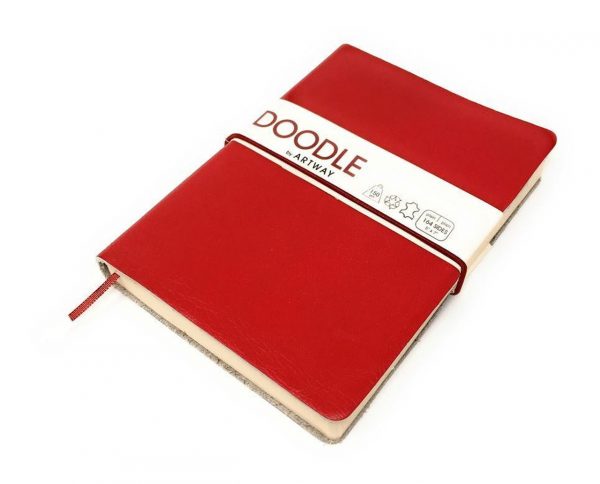Doodle Soft Leather Sketchbook - Image 4