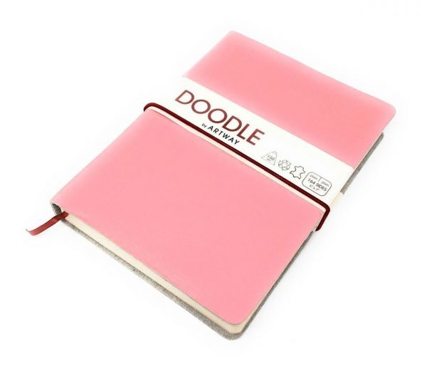Doodle Soft Leather Sketchbook - Image 3
