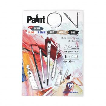 Clairefontaine Paint'On: 6-colour Mixed-Media Sketchbooks