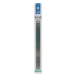 Concept 12" 30cm Deadlength Steel Ruler Precision Measuring Tool