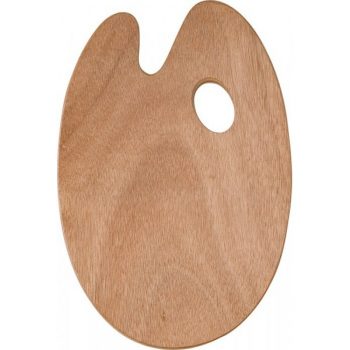Wooden Palette 5mm oval, 27x41cm