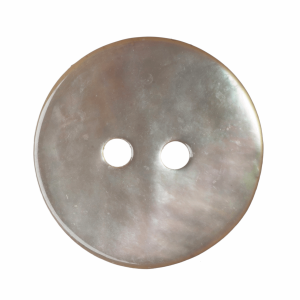 Light Beige Shell Button - 12mm