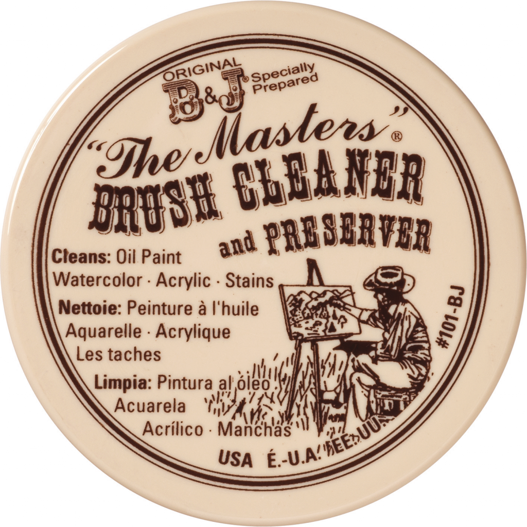 Masters Brush Cleaner "The Masters"® Brush Cleaner, 2.5 oz Jar