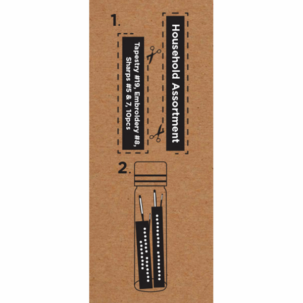 Hand Sewing Needles: Assorted Sizes: 10 Pieces - Image 4