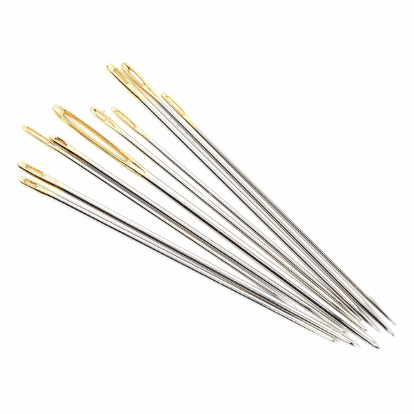 Hand Sewing Needles: Assorted Sizes: 10 Pieces - Image 3