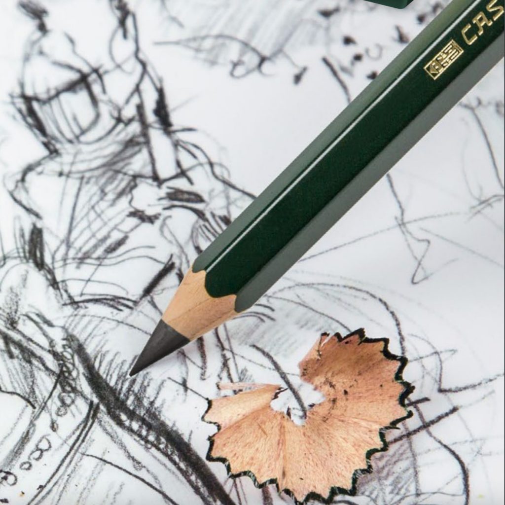 Castell 9000 Jumbo graphite pencil