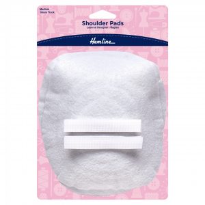 Shoulder Pad Layered Designer- Medium- White