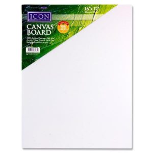 Icon Canvas Board 265gm2 - 16"x12"