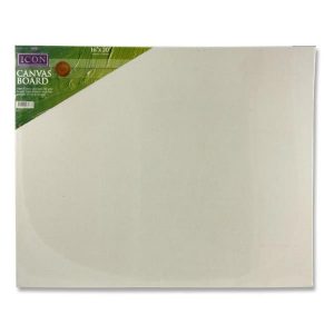 Icon Canvas Board 380gm2 - 16"x20"