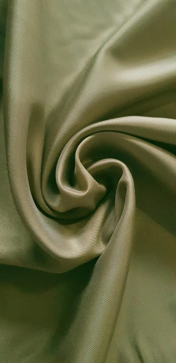 Viscose Acetate  - Gold. Remnant only - 2m