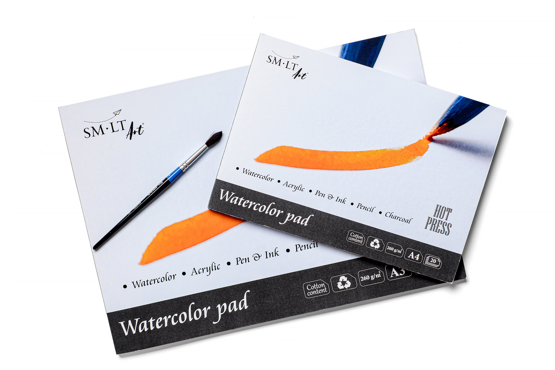 Hot Press Watercolour pads from SMLT 