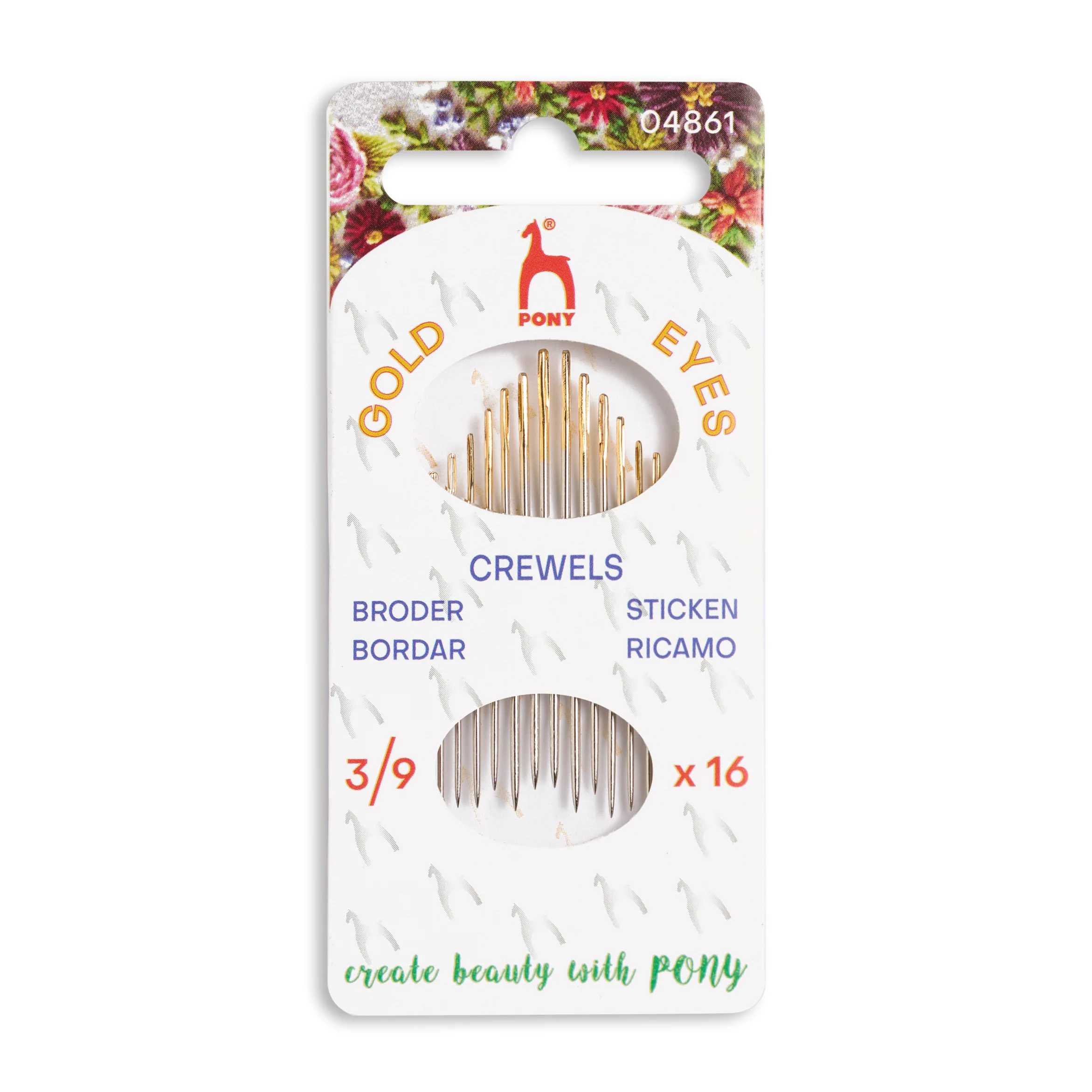 Crewels/Embroidery Needles - Size 4