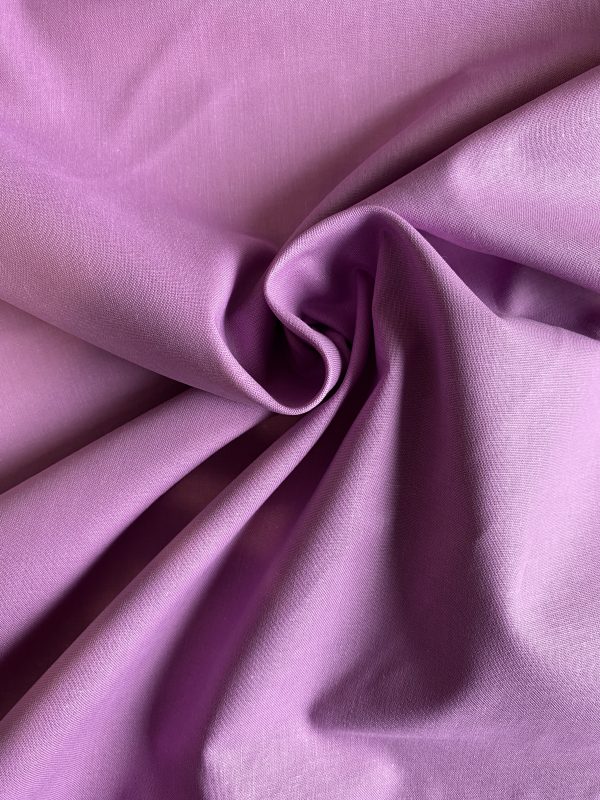 Organic Plain Cotton - Orchid
