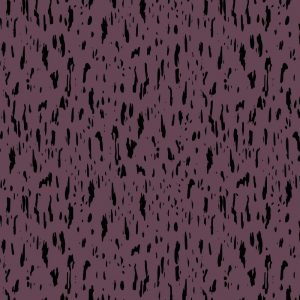 Organic Cotton Jersey - Dots & Shapes Purple