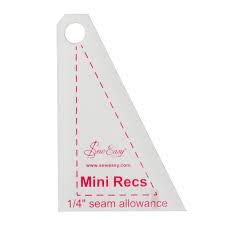 Mini  Tri- Square Template - 2.8" x 2.5"