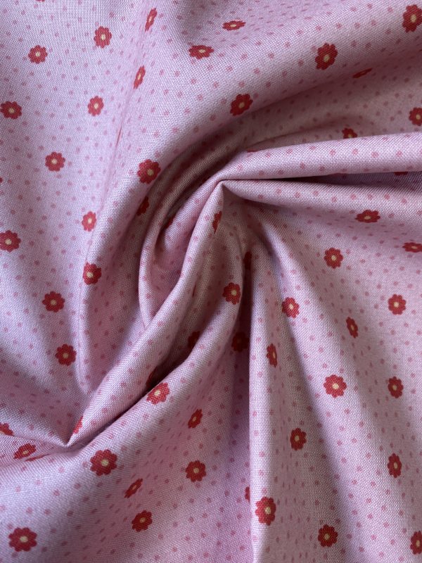 Cotton - Little Daisy - Pink