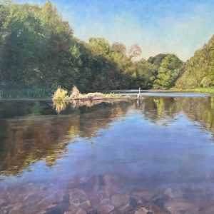 Landscape in Oils - 8th November