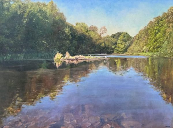 Landscape in Oils - 8th November