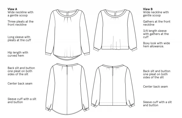 Esther Blouse by Made by Me Patterns - Image 11