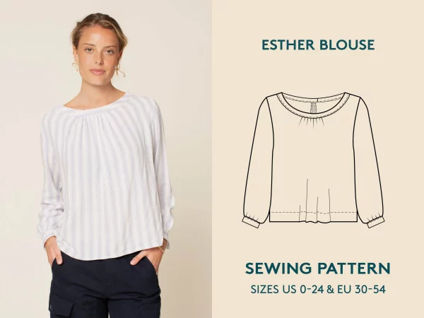 Esther Blouse by Made by Me Patterns - Image 3