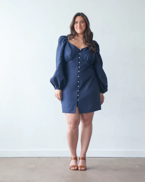 Lora Dress Pattern by True Bias (14-32)