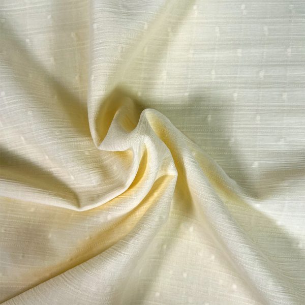 Cotton Dobby Gauze - Lemon