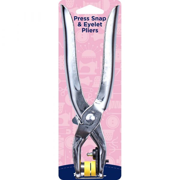 Press Snap & Eyelet Pliers 9mm & 11mm Snaps