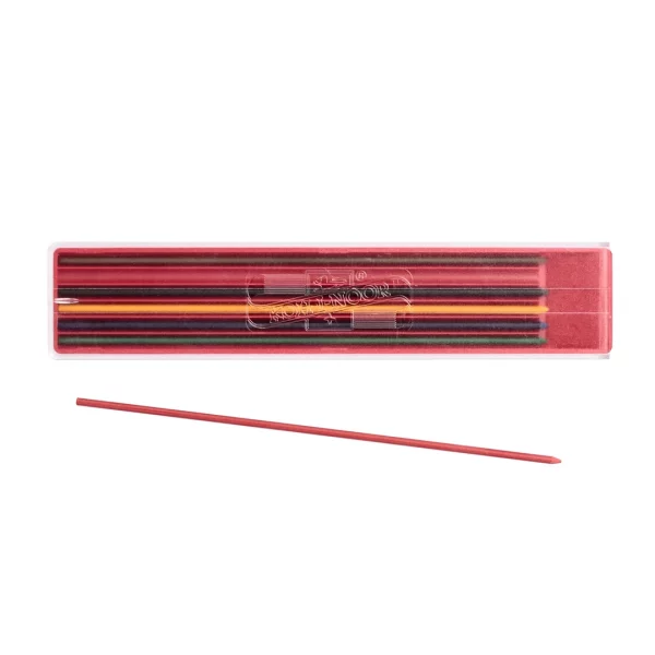 Pack of 6 coloured leads 2.0mm Koh-i-Noor