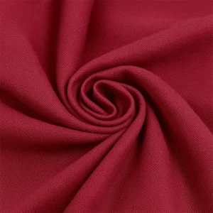 Plain Cotton Canvas - Dark Red