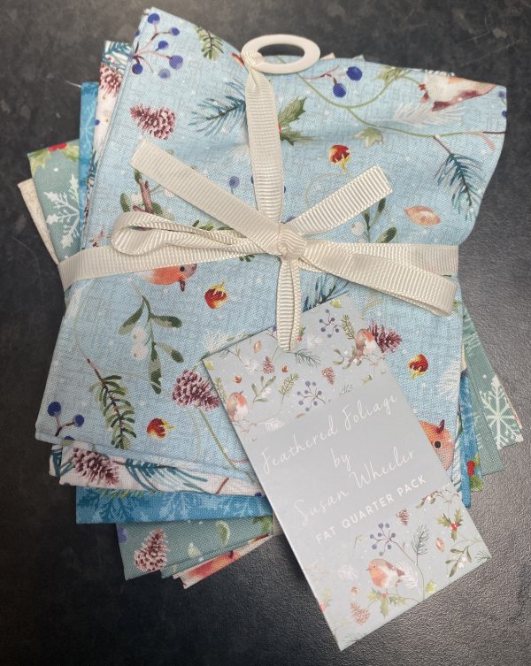 Feathered Foliage - Susan Wheeler - Fat Quarter Pack - Image 2