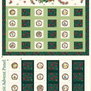 Peter Rabbit - Christmas Orchard - Advent Calendar Panel
