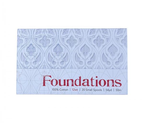 Foundations 12wt 20 Spools Aurifil - Image 2