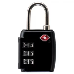 Alternative view of Concept Proactive Padlock Combo Black - 3 Code