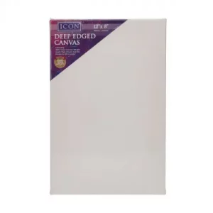 Icon Deep Edged Canvas 12x8 inch