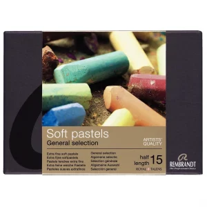 Rembrandt Soft pastel set General Selection | 15 half pastels