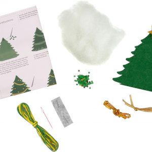 Alternative view of Christmas Tree Felt Decoration Kit