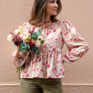 Alessia blouse- Cha Coud Patterns