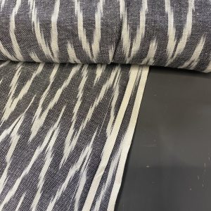 Cotton Ikat -Grey