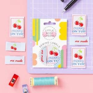 Little Rosy Cheeks Label - Cherry on Top