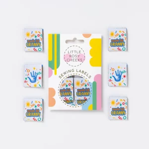 Little Rosy Cheeks Label - made by granny