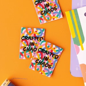 Little Rosy Cheeks Label - Crafted In  Chaos