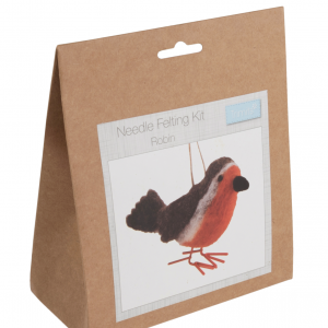 Needle Felting Kit - Robin
