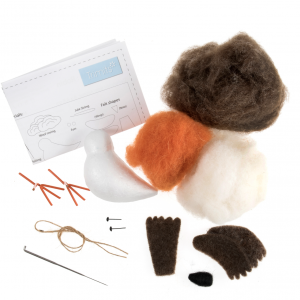 Alternative view of Needle Felting Kit - Robin