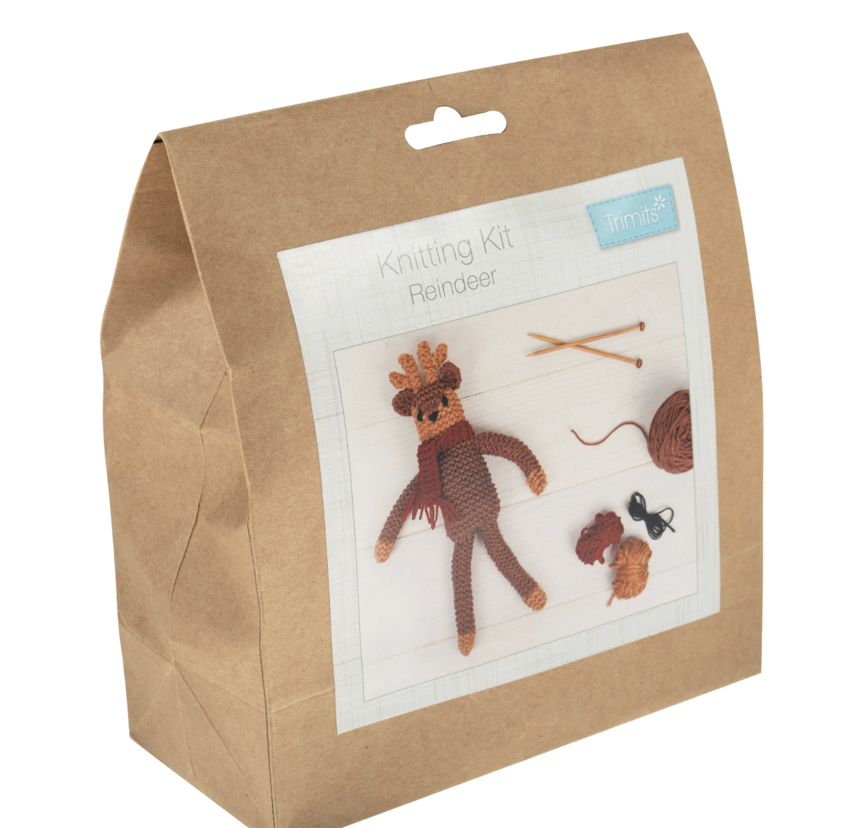 Knitting Kit - My First - Reindeer - Image 2