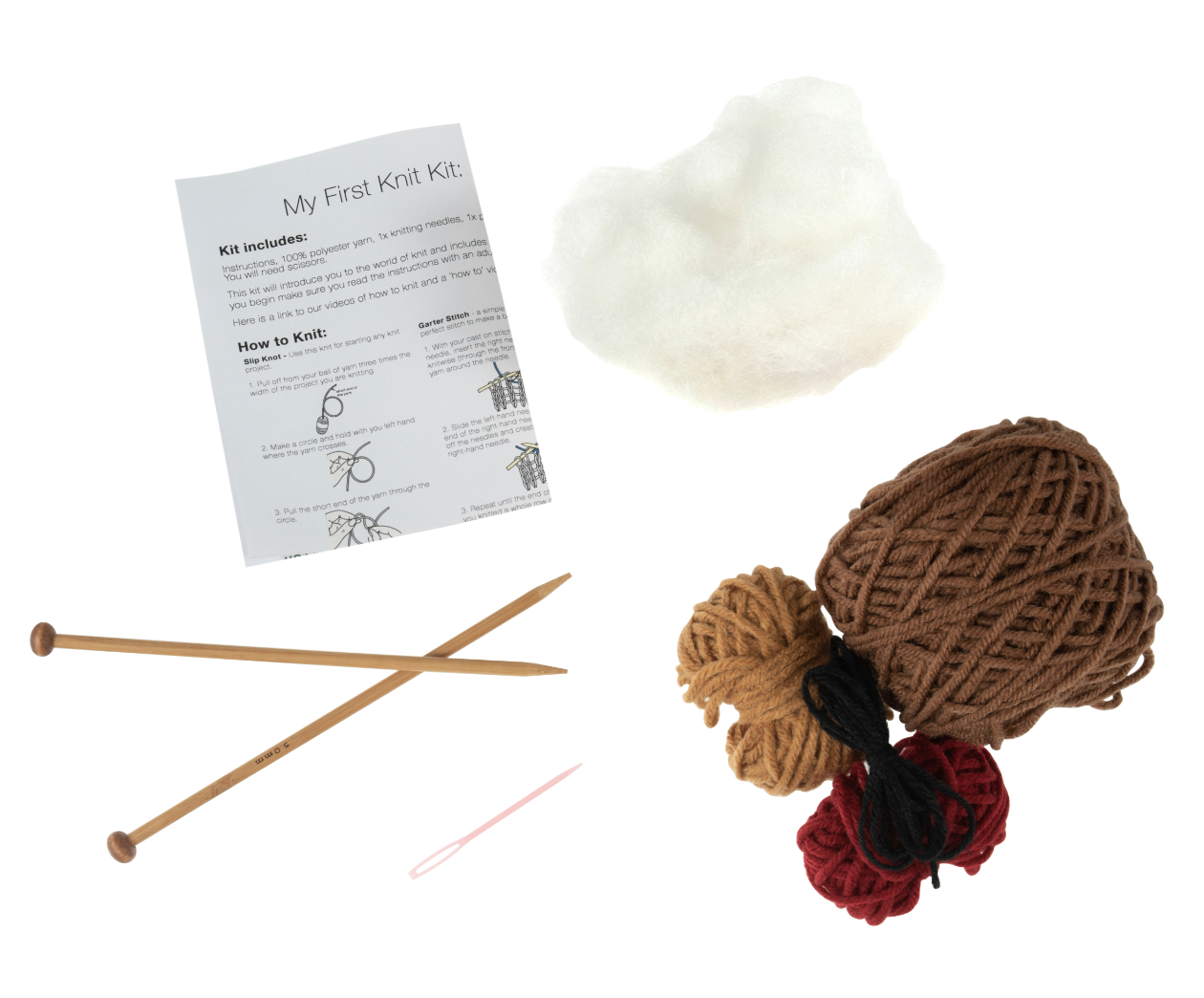 Knitting Kit - My First - Reindeer - Image 3