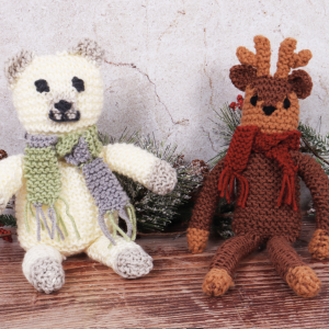 Knitting Kit - My First - Polar Bear