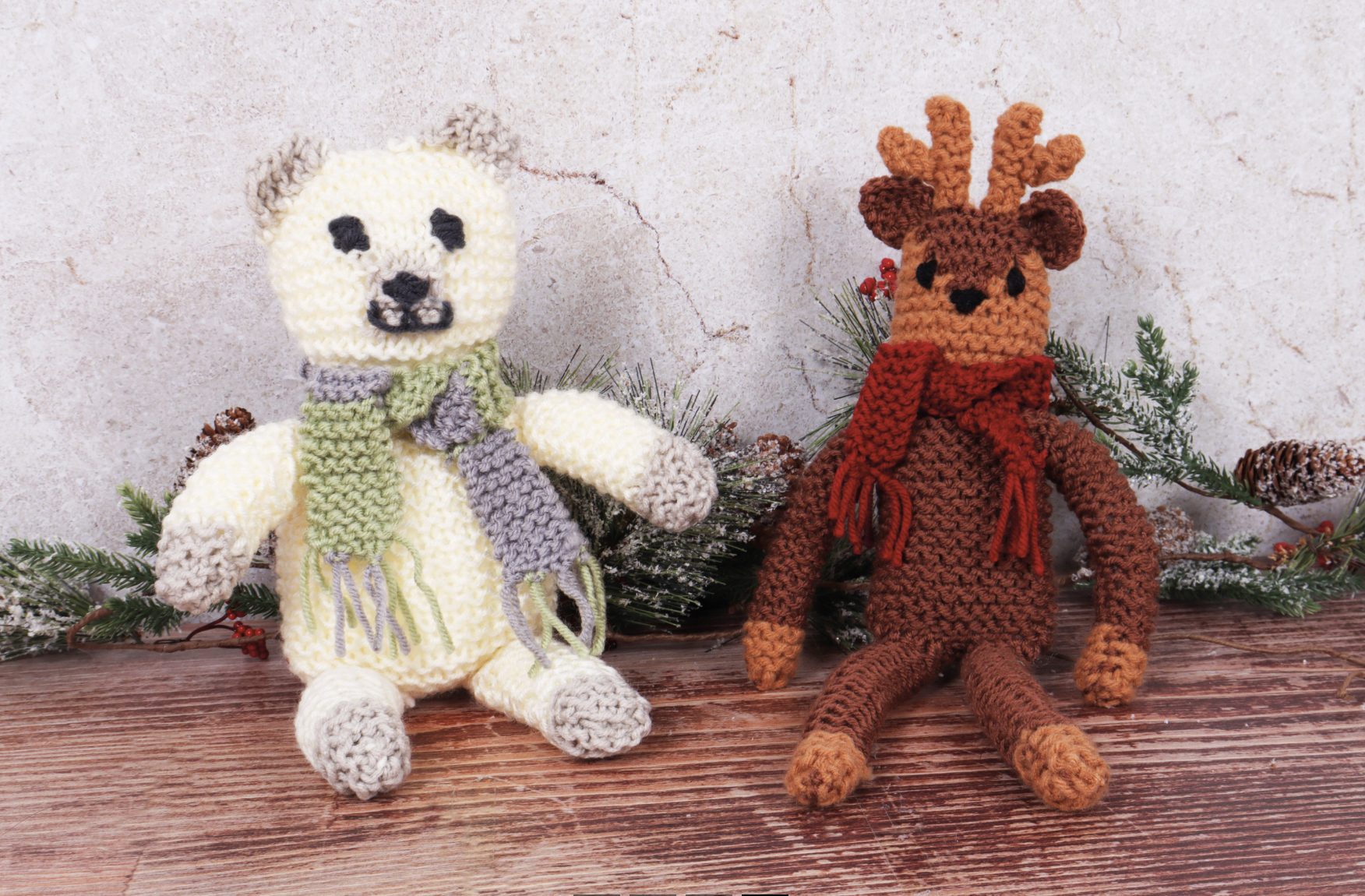 Knitting Kit - My First - Polar Bear