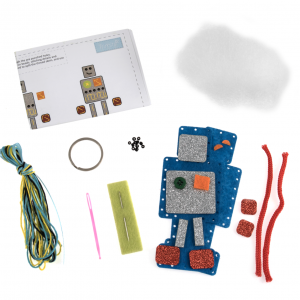 Alternative view of Felt Decoration Kit -Robot