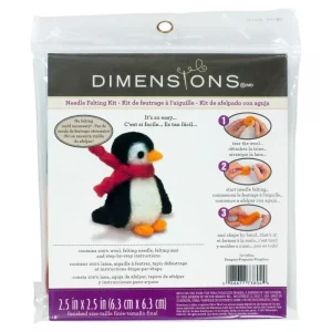 Alternative view of Needle Felting Kit - Penguin