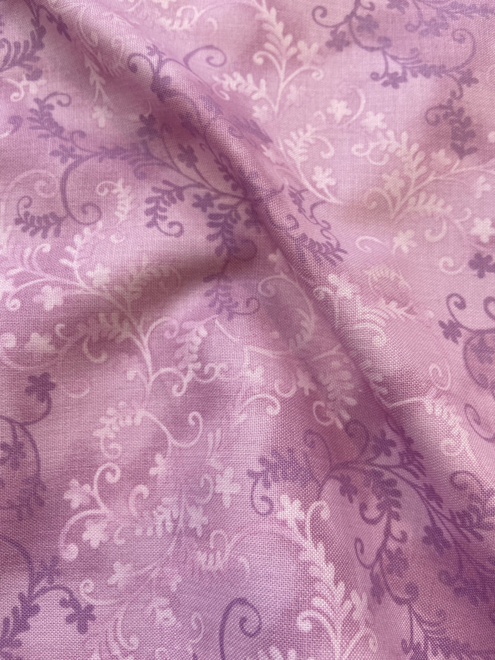 100% Cotton - mystic vine mauve - Image 3